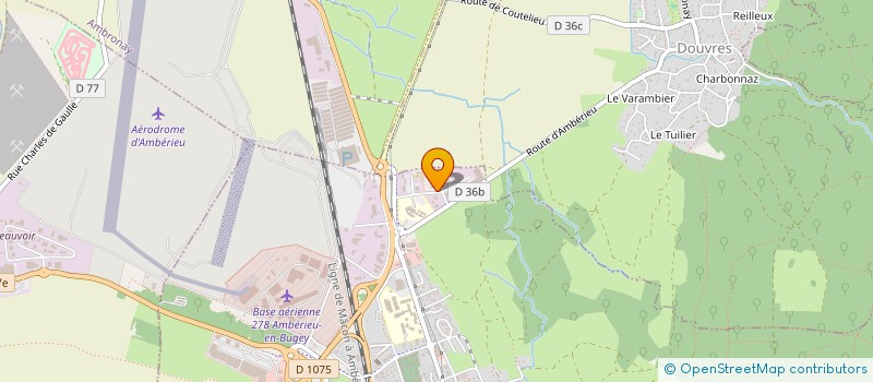 localisation de l'entreprise PPO  AMBERIEU-EN-BUGEY