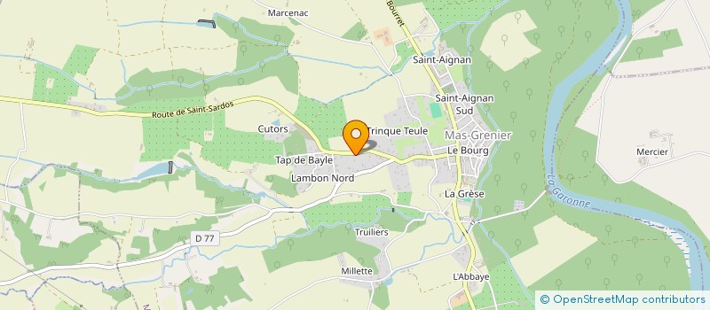 localisation de l'entreprise PPO TRACK DAYS  MAS-GRENIER