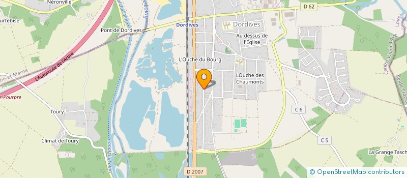 localisation de l'entreprise PPP DORDIVES à DORDIVES