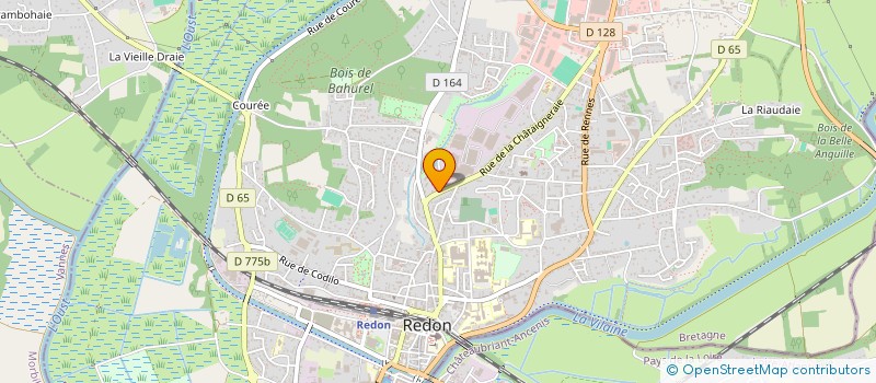 localisation de l'entreprise PPR  REDON