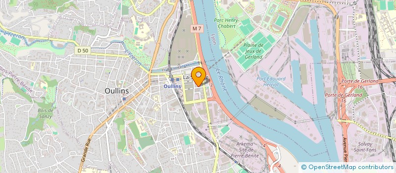 localisation de l'entreprise PPR à OULLINS-PIERRE-BENITE