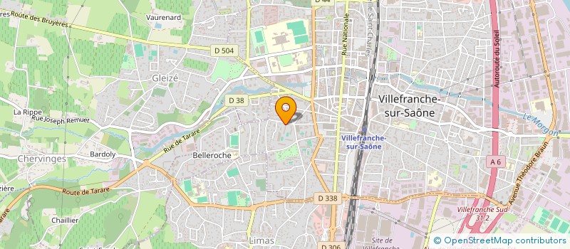 localisation de l'entreprise PPR à VILLEFRANCHE-SUR-SAONE