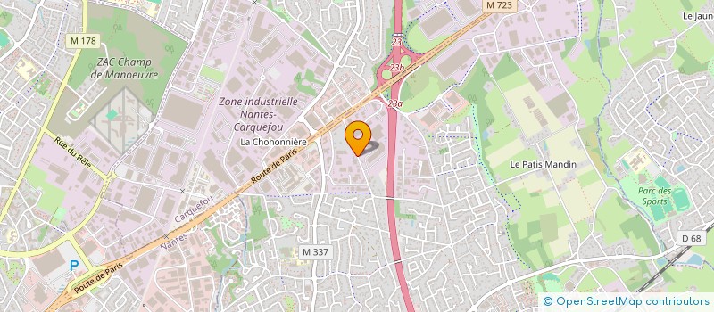 localisation de l'entreprise PPR  SAINTE-LUCE-SUR-LOIRE