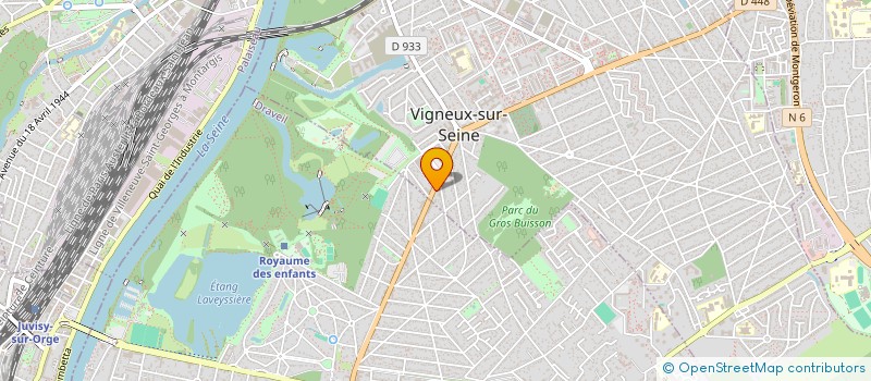 localisation de l'entreprise PPR.CONSEIL à VIGNEUX-SUR-SEINE