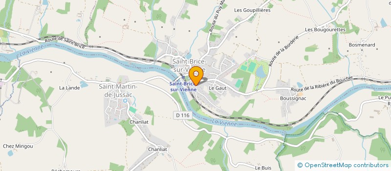localisation de l'entreprise PPR HOLDING  SAINT-BRICE-SUR-VIENNE