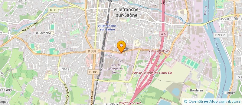 localisation de l'entreprise PPR PRO à VILLEFRANCHE-SUR-SAONE