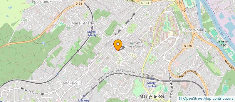 localisation de l'entreprise PPS COLLECTIVITES à MARLY-LE-ROI