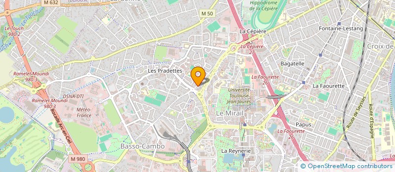 localisation de l'entreprise PPS EDEN  TOULOUSE