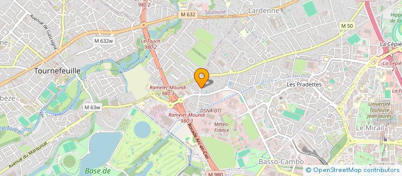 localisation de l'entreprise PPS EDEN BATIMENT  TOULOUSE