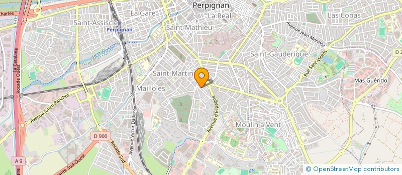 localisation de l'entreprise PPS INVEST à PERPIGNAN