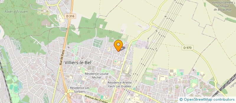 localisation de l'entreprise PPS RENOVATION  VILLIERS-LE-BEL