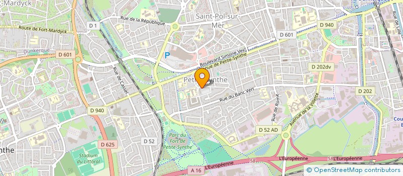 localisation de l'entreprise PPSCD à DUNKERQUE