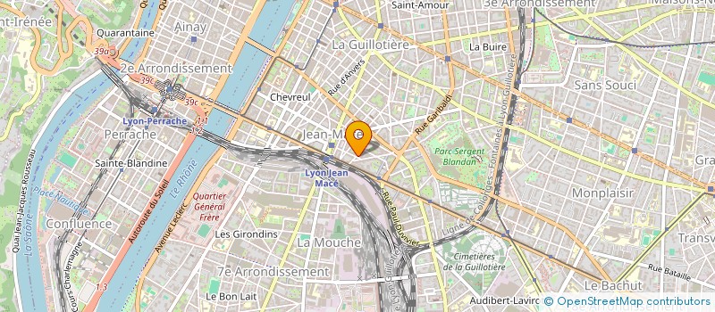 localisation de l'entreprise PPSH  LYON