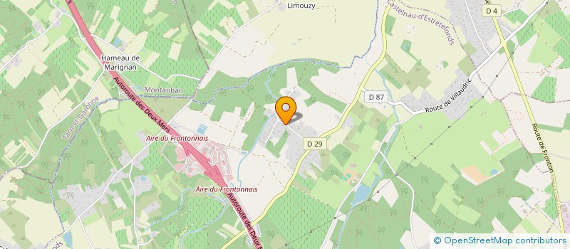 localisation de l'entreprise PPSP  CASTELNAU-D'ESTRETEFONDS