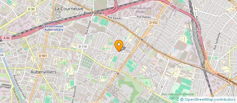 localisation de l'entreprise PPT CONSULTING à AUBERVILLIERS