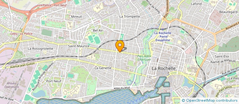 localisation de l'entreprise PPV INVEST  LA ROCHELLE