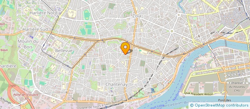 localisation de l'entreprise PPVB à NANTES