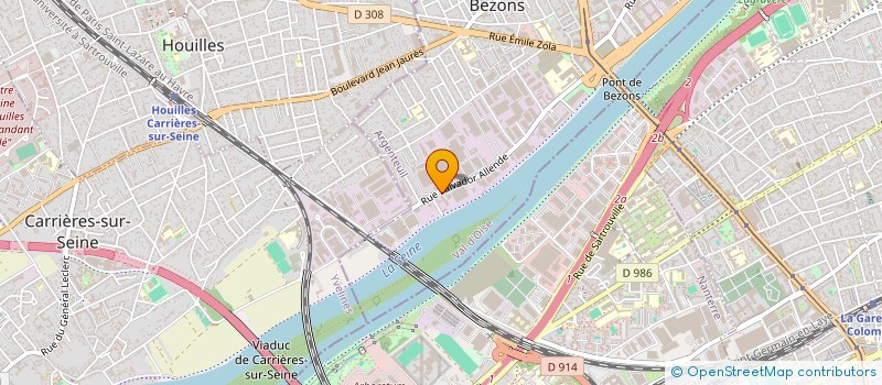 localisation de l'entreprise PPX SARL  BEZONS