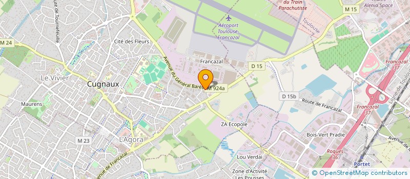 localisation de l'entreprise PPY GROUP  CUGNAUX