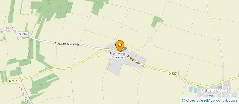localisation de l'entreprise PQP  PITHIVIERS-LE-VIEIL
