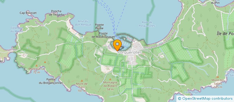 localisation de l'entreprise PQRS à HYERES
