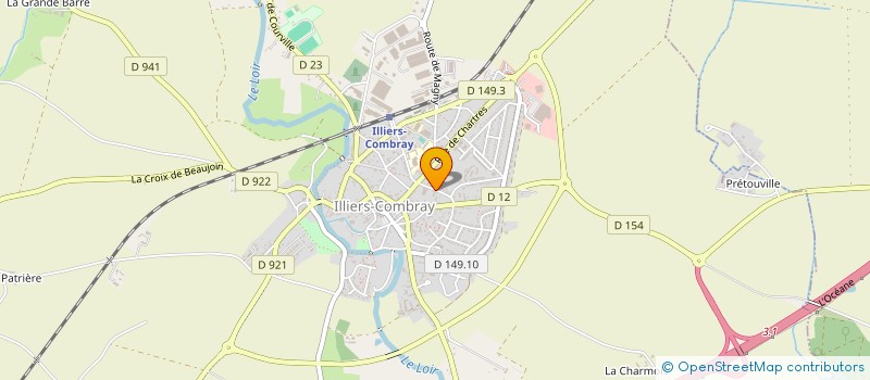 localisation de l'entreprise PR ARTICULAT REGROUPT INITIAT EMPLOI RUR à ILLIERS-COMBRAY
