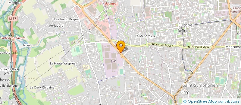 localisation de l'entreprise PR BAT à SAINT-CYR-SUR-LOIRE