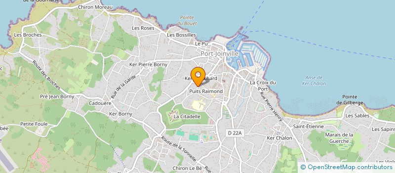 localisation de l'entreprise PR BATIMENT à L'ILE-D'YEU