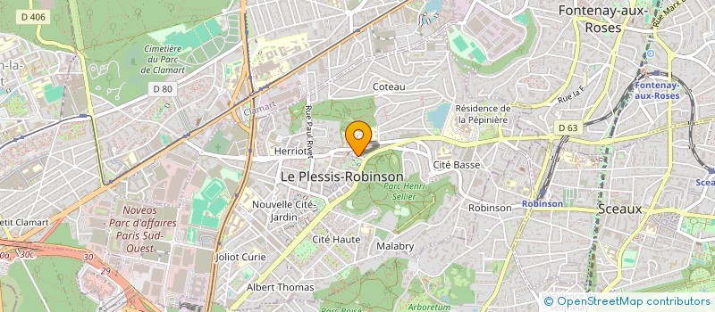 localisation de l'entreprise PR CAPITAL DEVELOPPEMENT I à LE PLESSIS ROBINSON