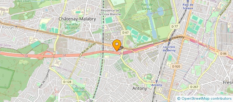 localisation de l'entreprise PR-CONSULTING à ANTONY