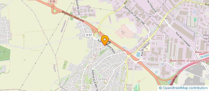 localisation de l'entreprise PR CONVOYAGE AUTO à CORBAS