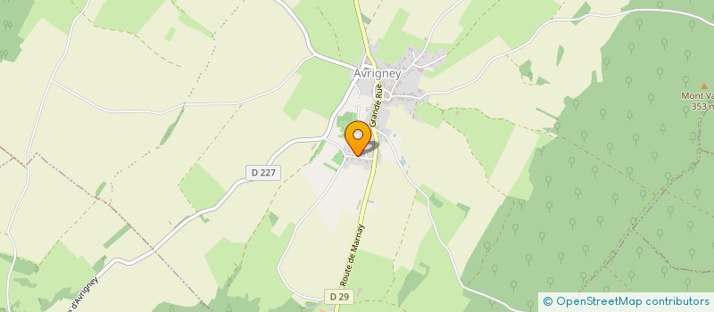 localisation de l'entreprise PR FERMETURES à AVRIGNEY-VIREY