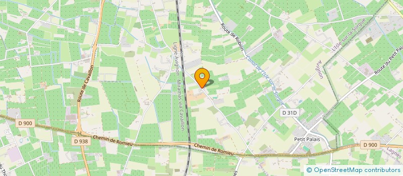 localisation de l'entreprise PR IMMO  L'ISLE-SUR-LA-SORGUE