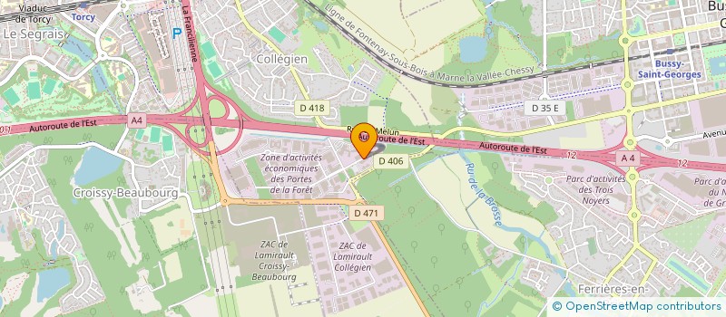 localisation de l'entreprise PR INDUSTRIES à COLLEGIEN