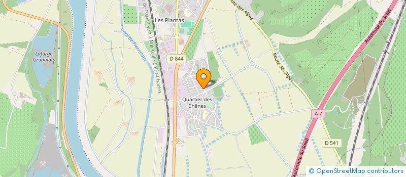 localisation de l'entreprise PR-INNOV  DONZERE