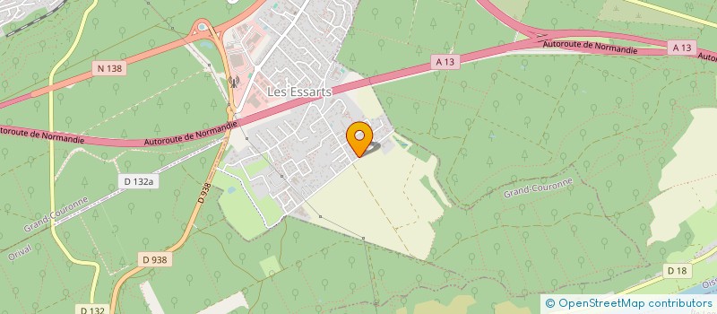 localisation de l'entreprise PR INVEST  GRAND-COURONNE