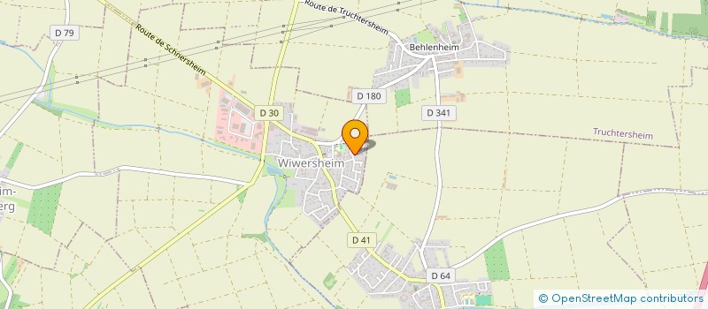 localisation de l'entreprise PR INVEST  WIWERSHEIM