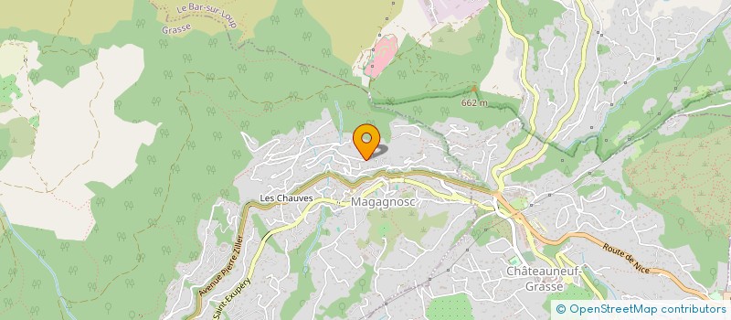 localisation de l'entreprise PR INVESTISSEMENTS  GRASSE