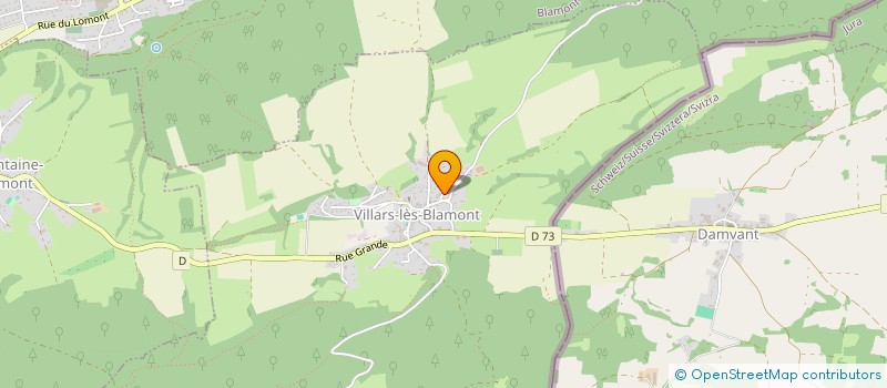 localisation de l'entreprise PR LOGISTICS  VILLARS-LES-BLAMONT