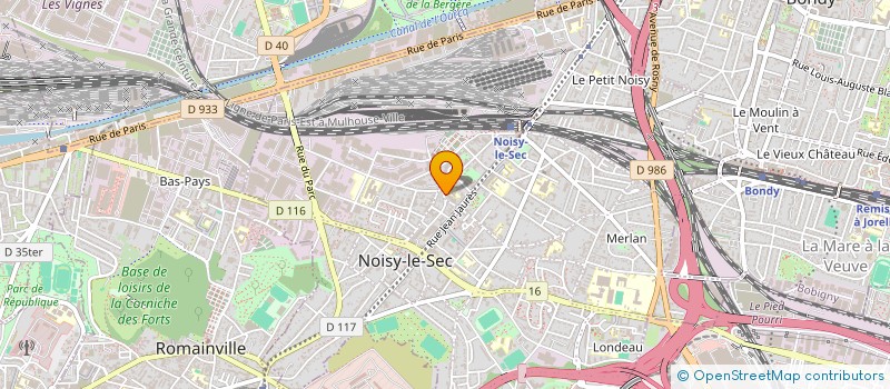 localisation de l'entreprise PR NOISY à NOISY-LE-SEC