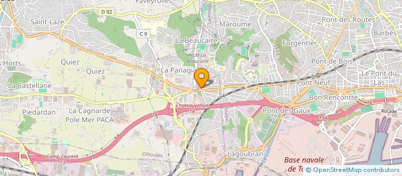 localisation de l'entreprise PR PARTNERS  BAYONNE