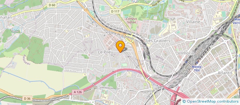 localisation de l'entreprise PR SEBAS à MASSY