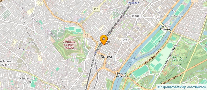 localisation de l'entreprise PR2I FRANCE à SURESNES