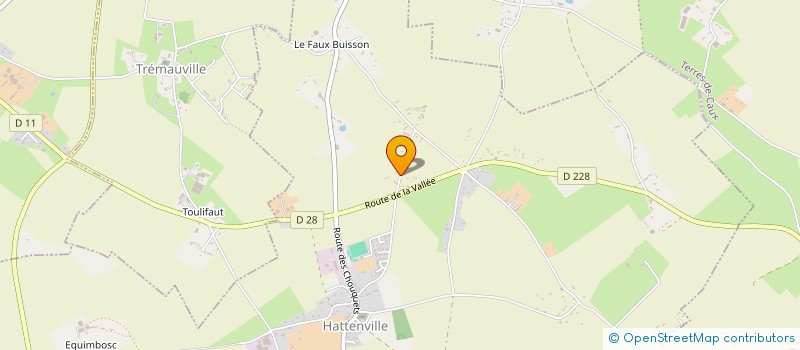 localisation de l'entreprise PR3V  HATTENVILLE