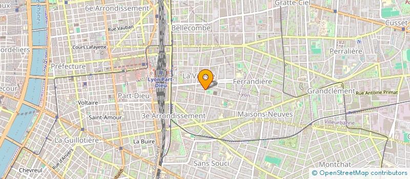 localisation de l'entreprise PR5  LYON