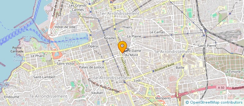localisation de l'entreprise PRA CHAPEL  MARSEILLE