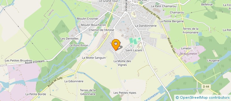 localisation de l'entreprise PRA INVEST  LORRIS