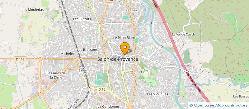 localisation de l'entreprise PRA LOUP A PARTS  SALON-DE-PROVENCE