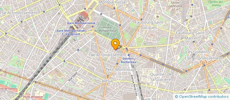 localisation de l'entreprise PRA PRODUCTIONS à PARIS