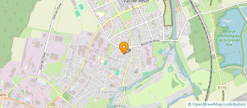 localisation de l'entreprise PRACAQUAMED à VAL-DE-REUIL